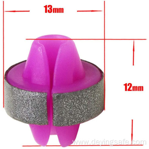 Wheel Beads Safety Reflector Plastic Clip